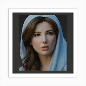 Portrait Of Jesus Art Print