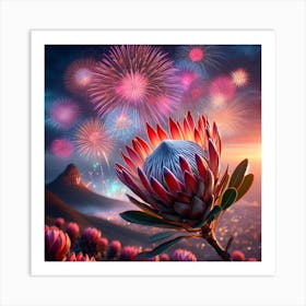 Firework 1 Art Print