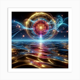 Tapping into the Infinite: How to Access Cosmic Energy for Healing Art Print