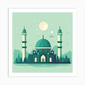 Islamic Mosque Art Print