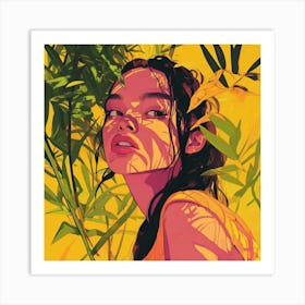 Portrait Of A Girl 2 Art Print