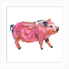 Hampshire Pig 04 1 Art Print