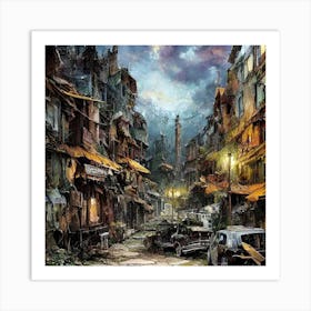 Cityscape 2 Art Print