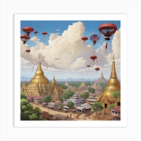 Myanmar 1 Art Print