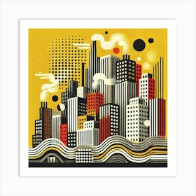 Cityscape 9 Art Print