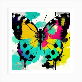 Colorful Butterfly 85 Art Print