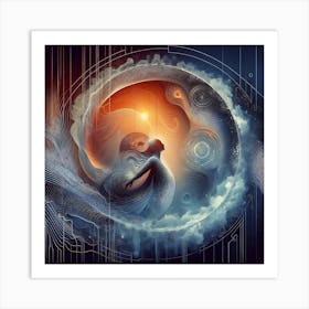 Yin And Yang Art Print