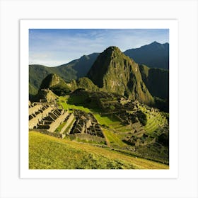 Machu Picchu Art Print