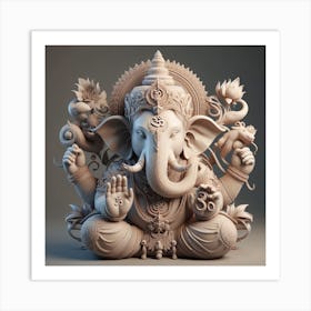 Ganesha 17 Art Print