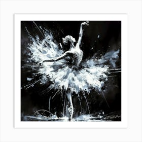 For The Love Of Ballet 2 Art Print