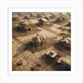 Deserted Village 3 Art Print