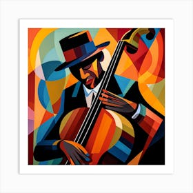 Jazz Musician 56 Art Print