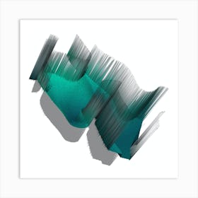 Abstract scene Art Print