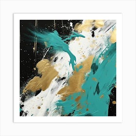 Abstract Painting, Abstract Painting, Abstract Painting 2 Art Print