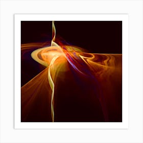 Ethereal Flame Art Print