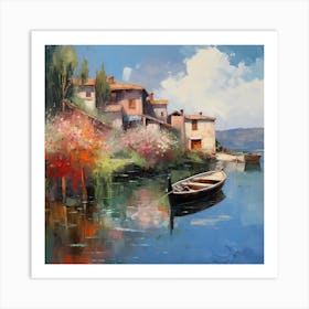 Monet's Mirage: Italian Impressions Art Print