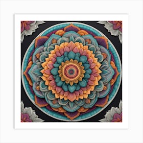 Mandala 4 Art Print