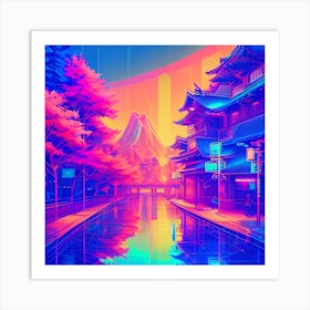 Neo-Noir Art Art Print