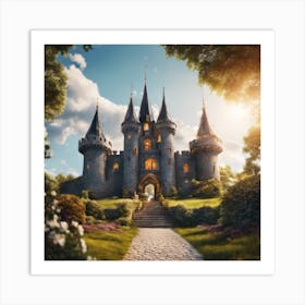 Fairytale Castle 13 Art Print