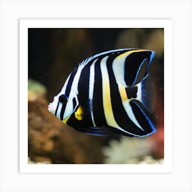 Angelfish 2 Art Print