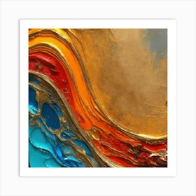 Abstract Painting Art Print