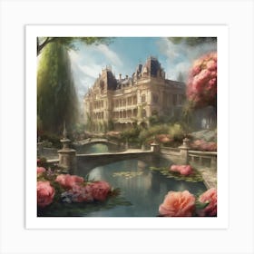 Fairytale Castle 22 Art Print