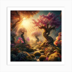 Fairytale Forest Art Print