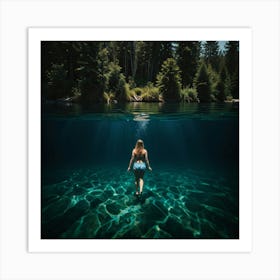 Tahoe Lake Art Print