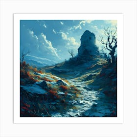 Dark Fantasy Painting Art Print