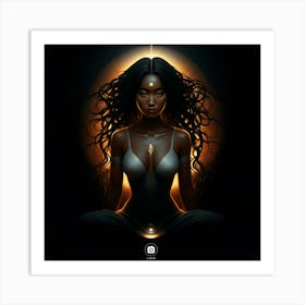 Embrace of the Divine Art Print