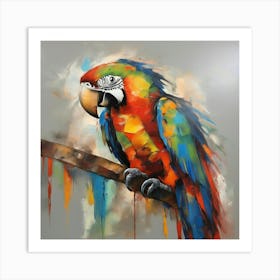 Parrot of Macaw 3 Art Print