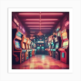 Arcade Game Art Print