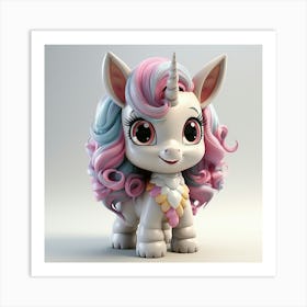 Little Unicorn 17 Art Print