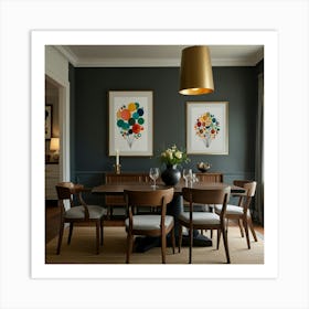 Dining Room Art Art Print