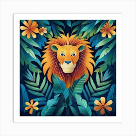 Jungle Sentinel (11) Art Print