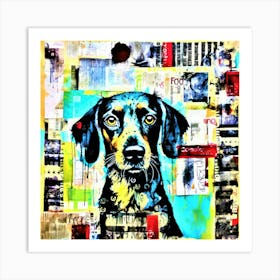 Take Me To Doggyland -Cute Dog Lol Art Print