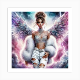 Angel Wings 36 Art Print