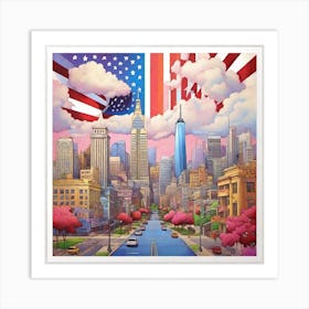 New York City Print 1 Art Print