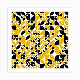 Abstract Geometric Pattern 21 Art Print