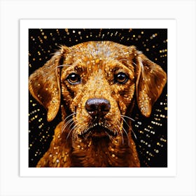 Golden Retriever 2 Art Print