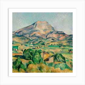 Cézanne Landscape Art Print