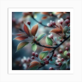 Cherry Blossoms 1 Art Print