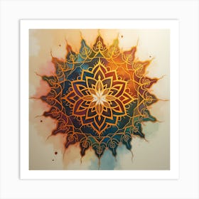 Mandala 4 Art Print