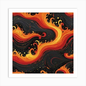 Abstract Painting 11 Art Print