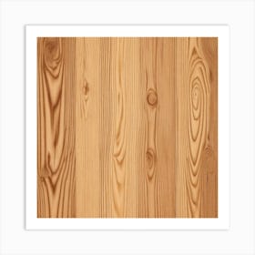 Pine Wood Texture Art Print