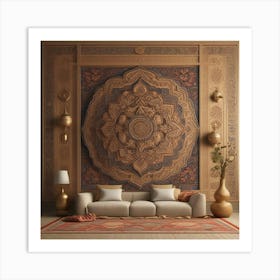 Mandala Wall Art Art Print