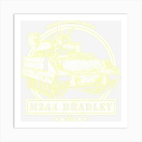 M2a4 Bradley Ifv (Infantry Fighting Vehicle) Art Print