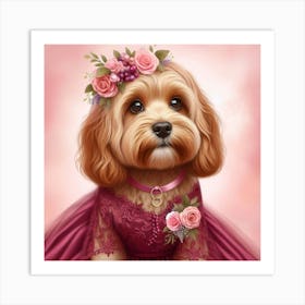 Dog Portrait 4 Art Print