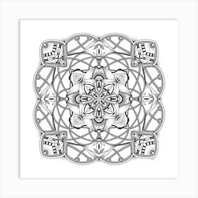 Mandala 5 Art Print