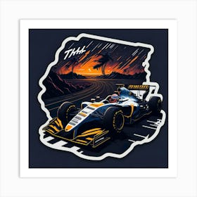 Artwork Graphic Formula1 (66) Art Print